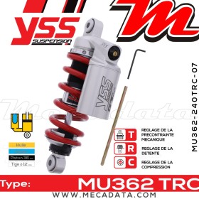 Amortisseur ~ YSS MU362-240TRC-07-858