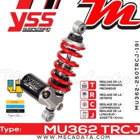 Amortisseur ~ YSS MU362-250TRCJ19I-858