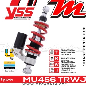 Amortisseur ~ YSS MU456-280TRWJ26-858R