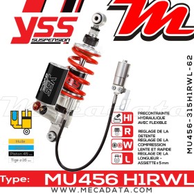 Amortisseur ~ YSS MU456-315H1RWL62-858