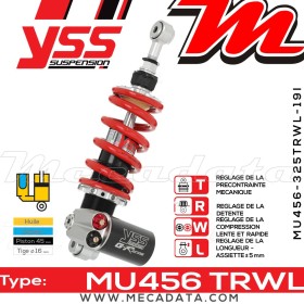 Amortisseur ~ YSS MU456-325TRWL19I-858