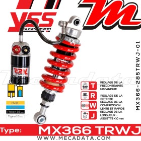 Amortisseur ~ YSS MX366-285TRWJ-01-858