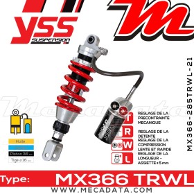 Amortisseur ~ YSS MX366-285TRWL-21-858