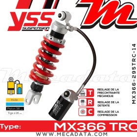 Amortisseur ~ YSS MX366-295TRC-14-858