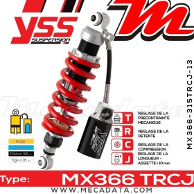 Amortisseur ~ YSS MX366-315TRCJ-13-858