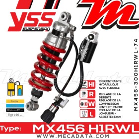 Amortisseur ~ YSS MX456-300H1RWL74-858