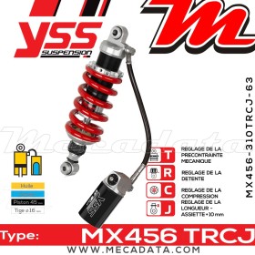 Amortisseur ~ YSS MX456-310TRCJ-63-858