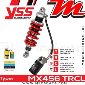 Amortisseur ~ YSS MX456-310TRCL-61-858
