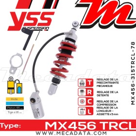 Amortisseur ~ YSS MX456-315TRCL-78-858
