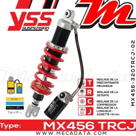 Amortisseur ~ YSS MX456-320TRCJ-02-858