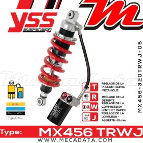Amortisseur ~ YSS MX456-320TRWJ-05-858