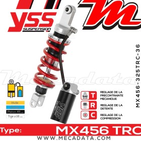 Amortisseur ~ YSS MX456-325TRC-36-858