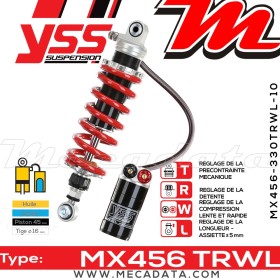 Amortisseur ~ YSS MX456-330TRWL-10-858