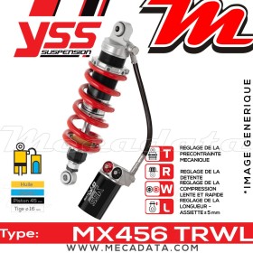 Amortisseur ~ YSS MX456-350TRWL-18-858