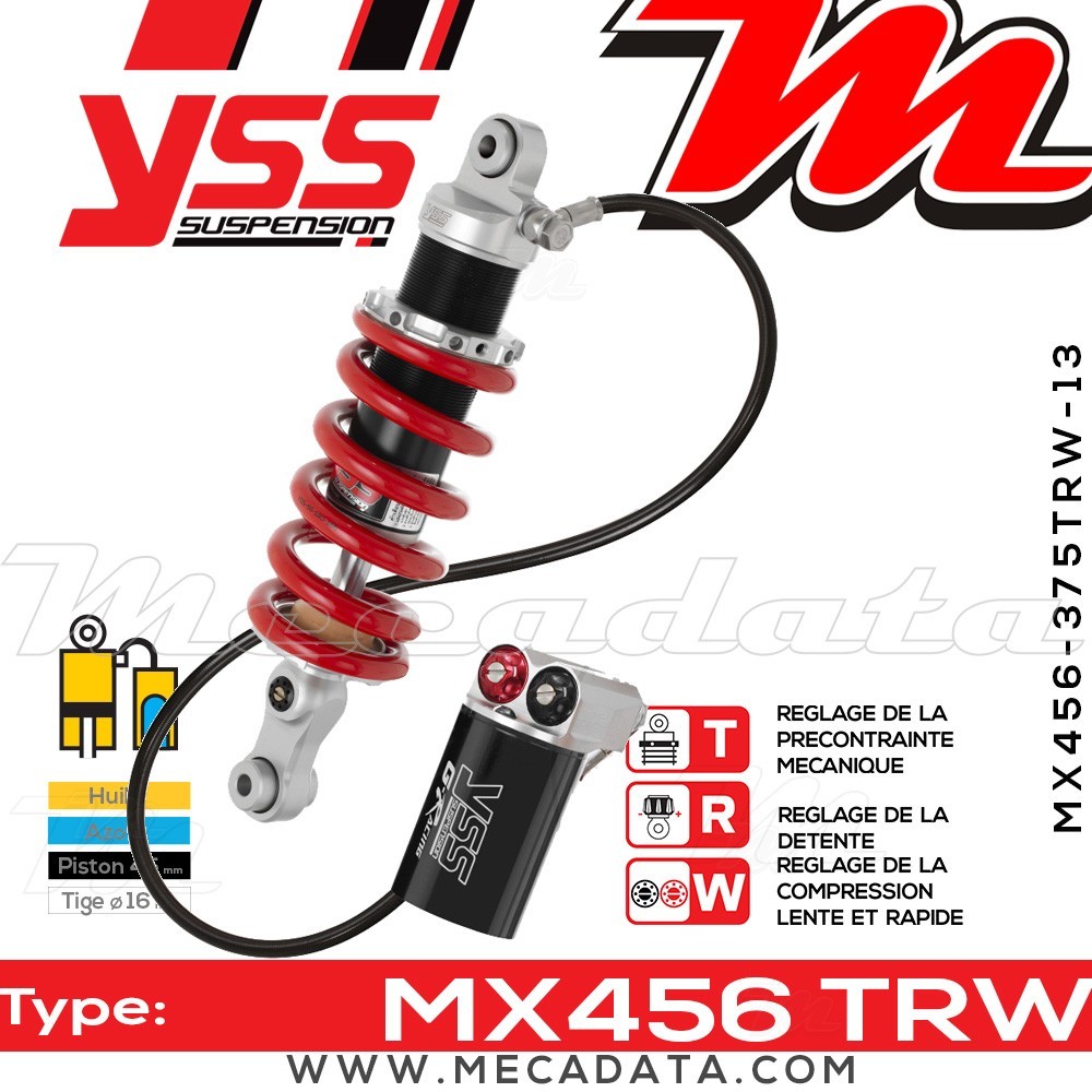 Amortisseur ~ YSS MX456-375TRW-13-858