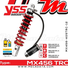 Amortisseur ~ YSS MX456-405TRC-12-858