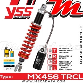 Amortisseur ~ YSS MX456-460TRCL-11-858