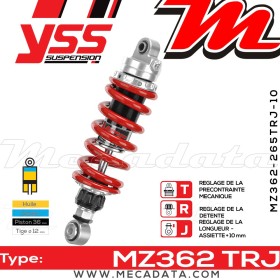 Amortisseur ~ YSS MZ362-265TRJ-10-85