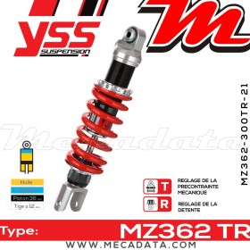 Amortisseur ~ YSS MZ362-300TR-21-85