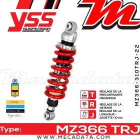 Amortisseur ~ YSS MZ366-310TRJ-22-85
