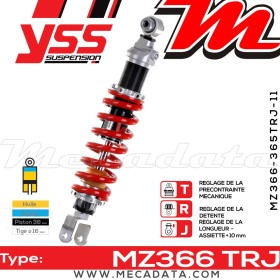 Amortisseur ~ YSS MZ366-365TRJ-11-85