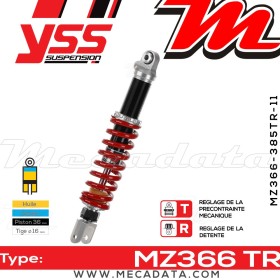 Amortisseur ~ YSS MZ366-385TR-11-85
