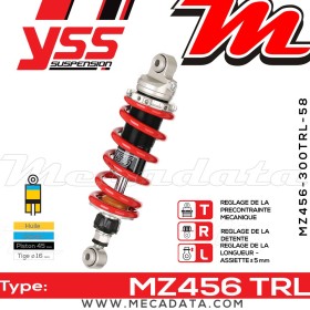 Amortisseur ~ YSS MZ456-300TRL-58-88