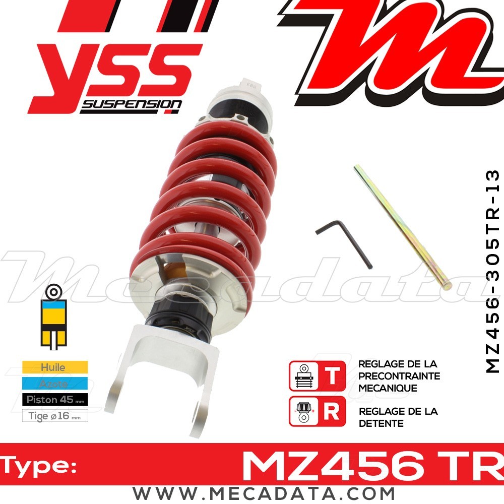 Amortisseur ~ YSS MZ456-305TR-13-85