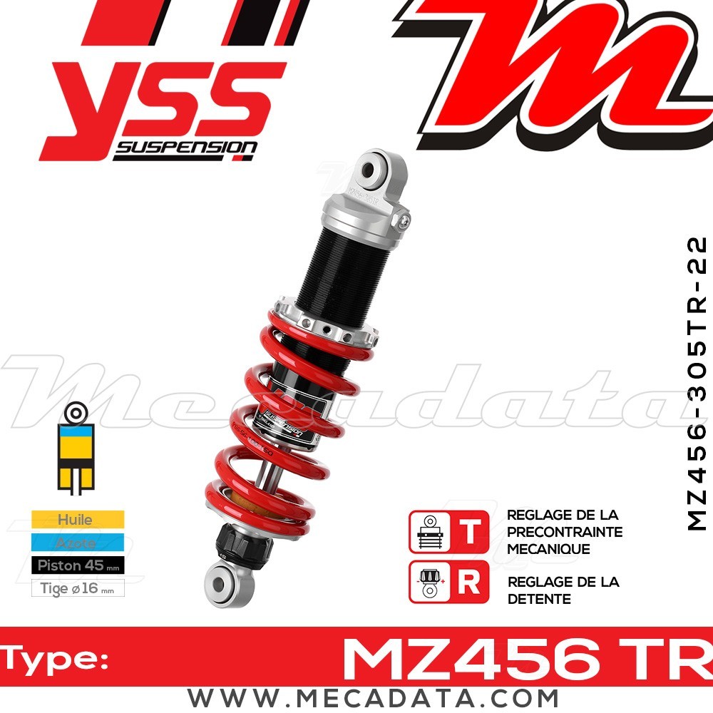 Amortisseur ~ YSS MZ456-305TR-22-85