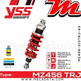 Amortisseur ~ YSS MZ456-310TRJ-63-85