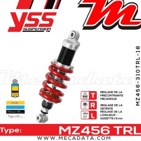 Amortisseur ~ YSS MZ456-310TRL-18-85
