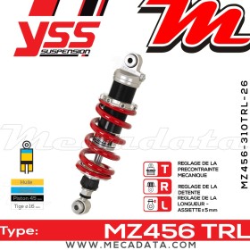 Amortisseur ~ YSS MZ456-310TRL-26-85