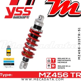 Amortisseur ~ YSS MZ456-315TR-51-85