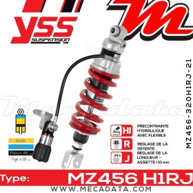 Amortisseur ~ YSS MZ456-320H1RJ-21-85