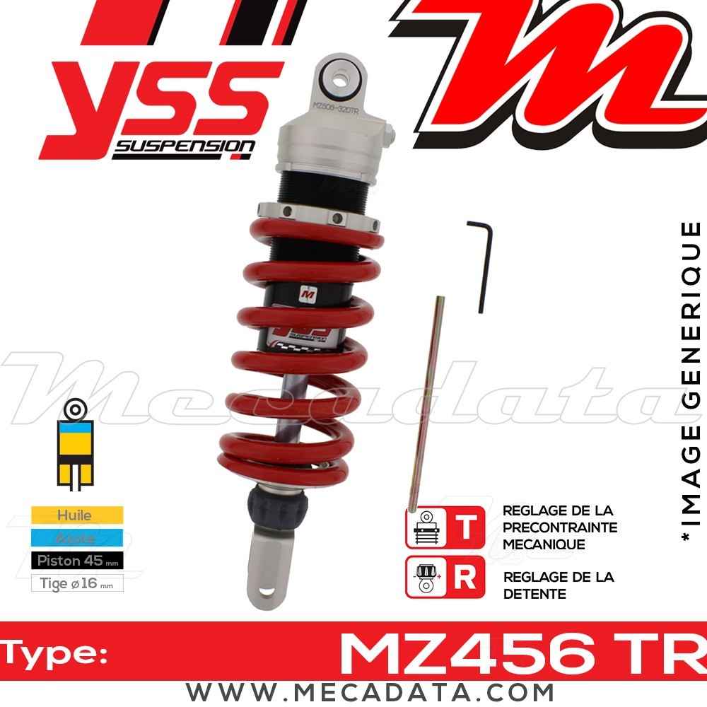 Amortisseur ~ YSS MZ456-320TR-37-85