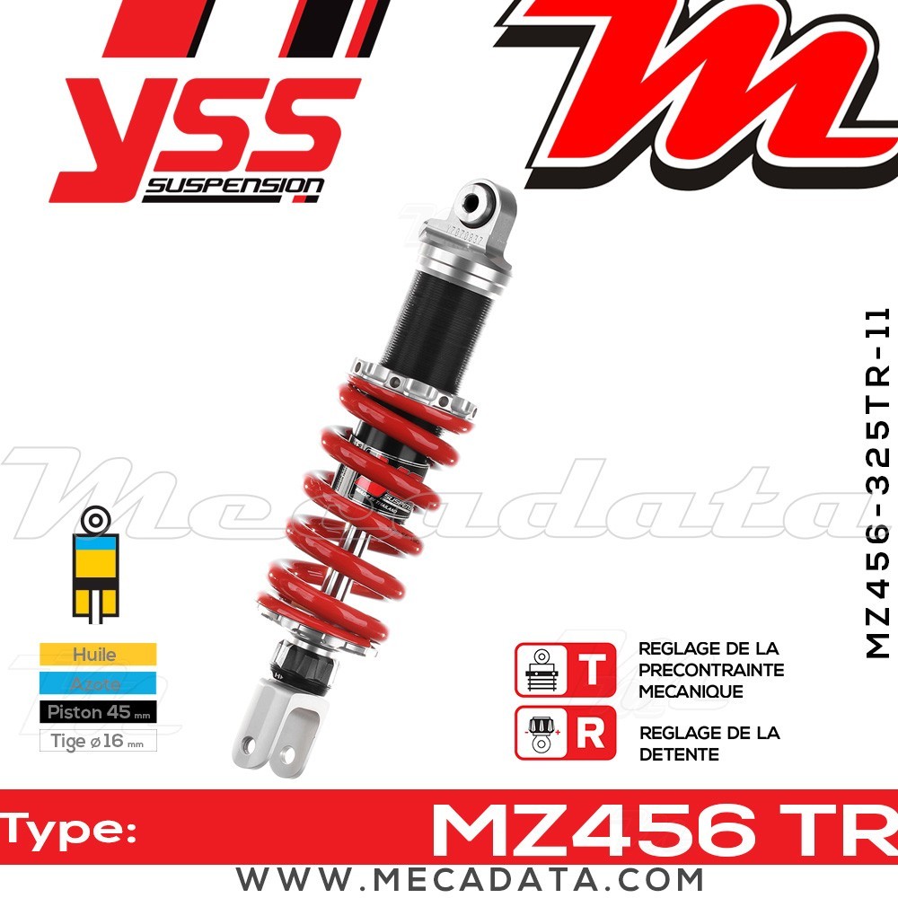Amortisseur ~ YSS MZ456-325TR-11-85