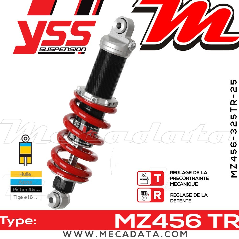 Amortisseur ~ YSS MZ456-325TR-25-85