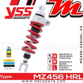 Amortisseur ~ YSS MZ456-345HRL-34-85