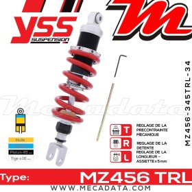 Amortisseur ~ YSS MZ456-345TRL-34-85