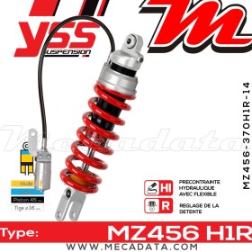 Amortisseur ~ YSS MZ456-370H1R-14-85