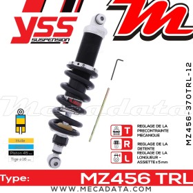 Amortisseur ~ YSS MZ456-370TRL-12-88