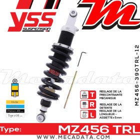 Amortisseur ~ YSS MZ456-390TRL-12-88