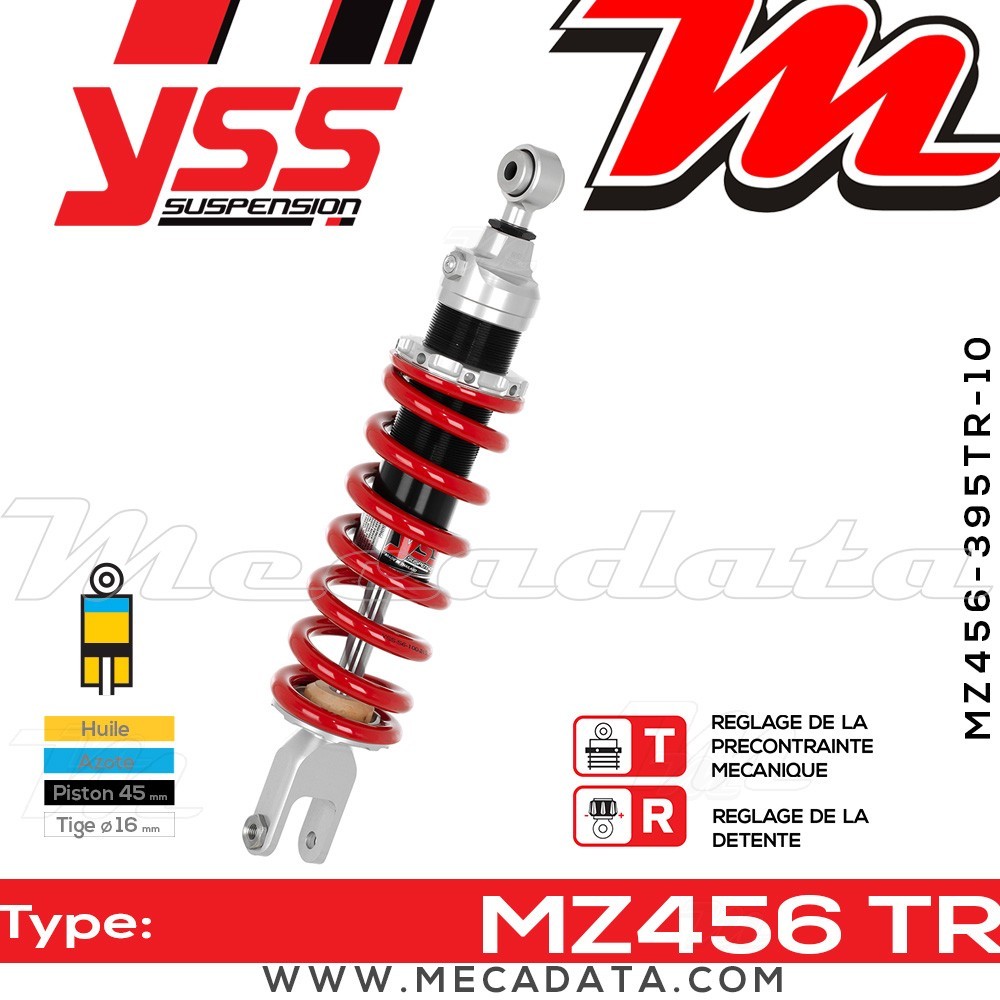 Amortisseur ~ YSS MZ456-395TR-10-85