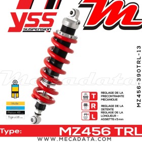 Amortisseur ~ YSS MZ456-395TRL-29-85