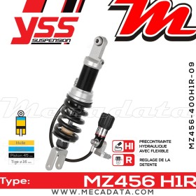 Amortisseur ~ YSS MZ456-400H1R-09-88