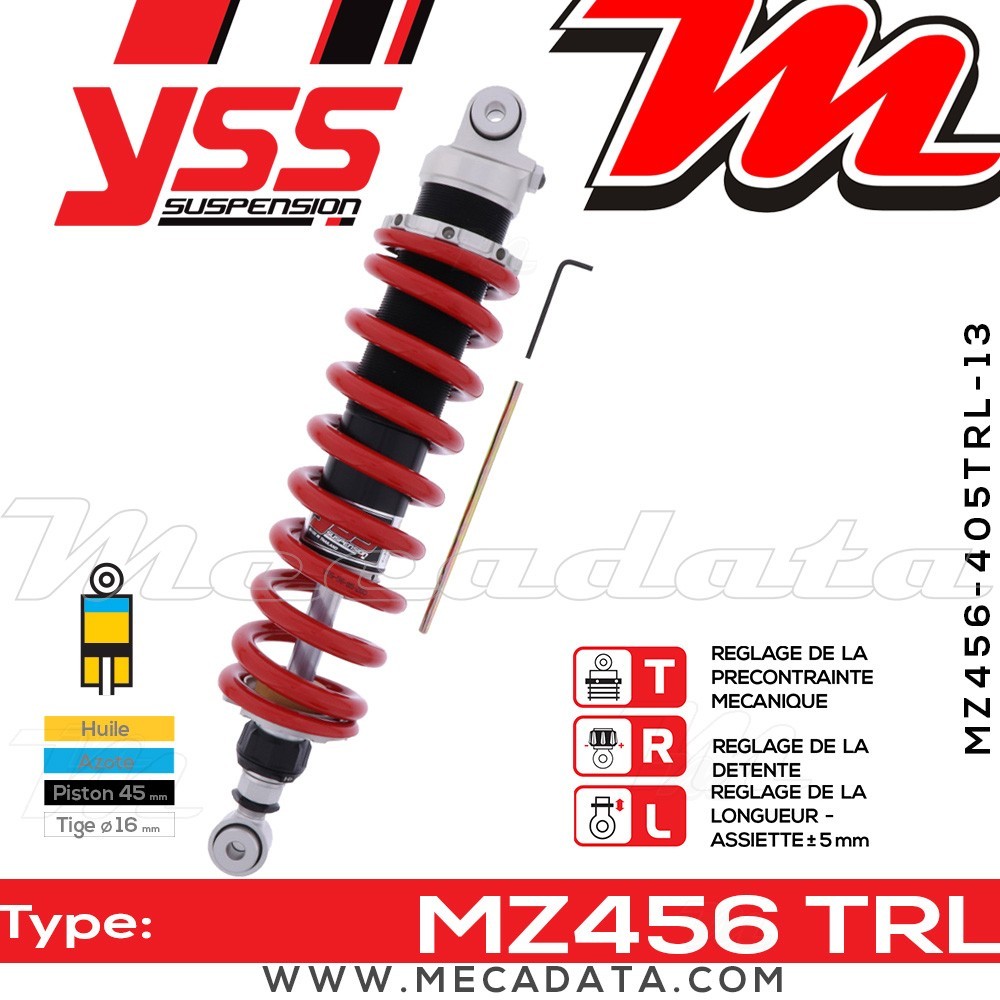 Amortisseur ~ YSS MZ456-405TRL-13-85