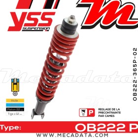 Amortisseur ~ YSS OB222-365P-02-85