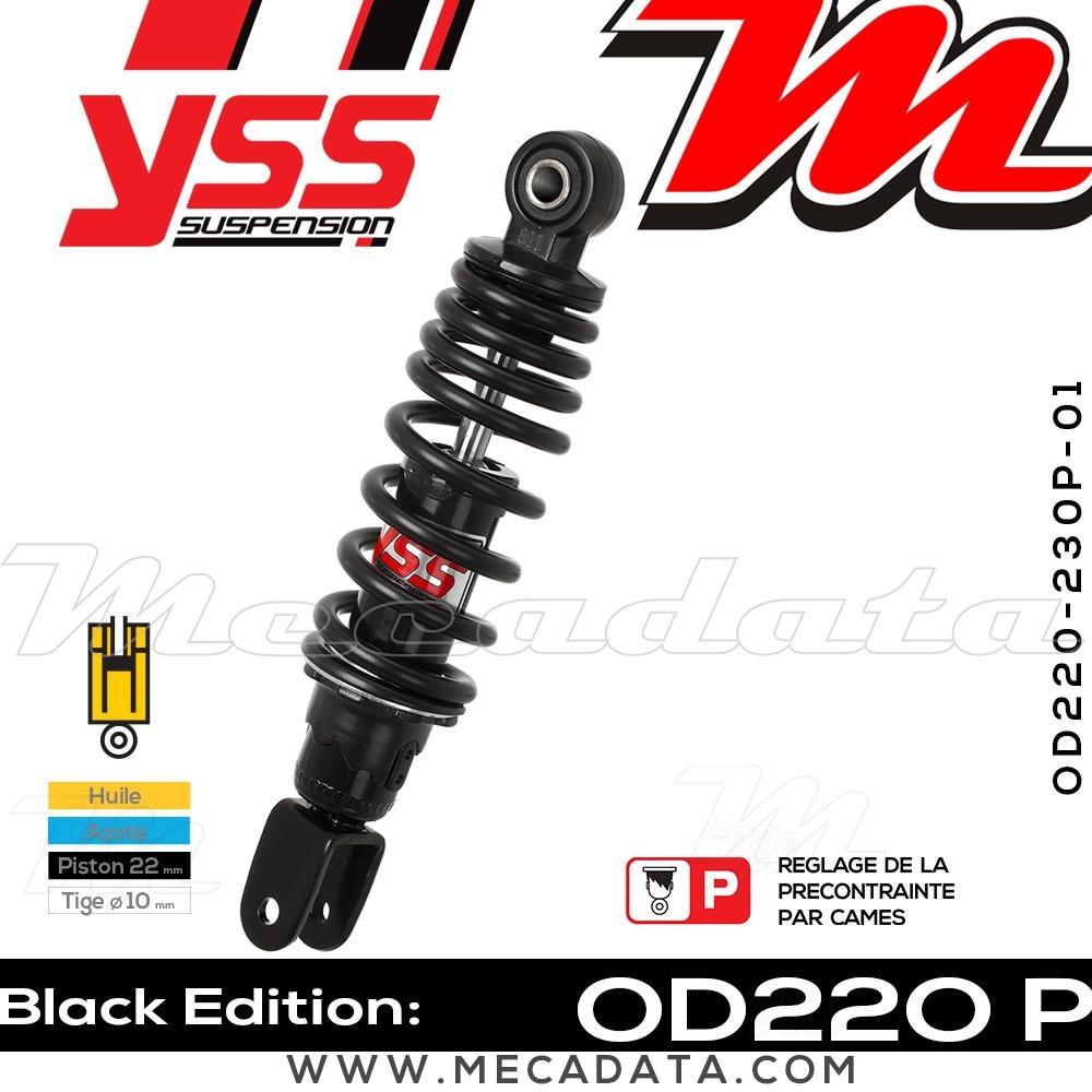 Amortisseur ~ YSS OD220-230P-01-88
