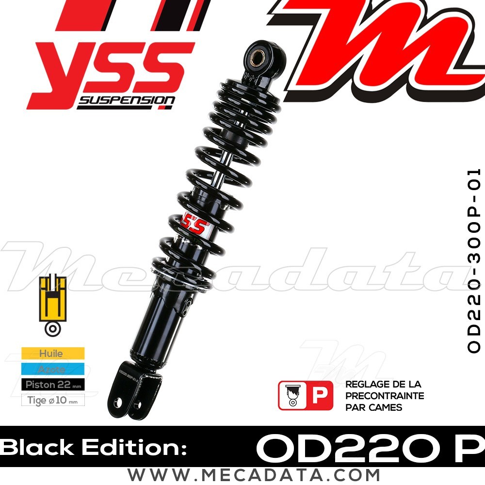Amortisseur ~ YSS OD220-300P-01-88