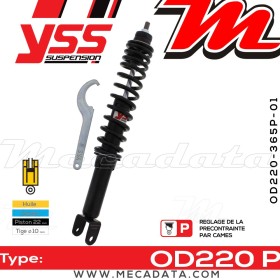 Amortisseur ~ YSS OD220-365P-01-88